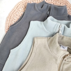 Chaleco polar FELIX cemento - comprar online