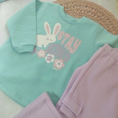 Buzo frisa RABBIT aqua en internet