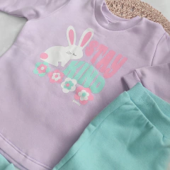 Buzo frisa RABBIT lila - comprar online