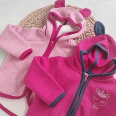 Campera frisa SONIA rosa - comprar online