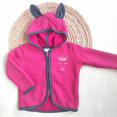Campera frisa SONIA fucsia
