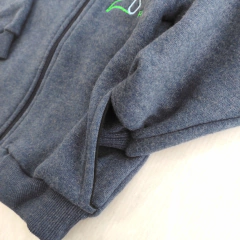 Campera frisa PETER azul melange en internet