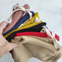Pantalón frisa NICO mostaza en internet