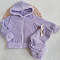 Campera París lila - tienda online