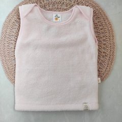 Chaleco piel BENNY rosa