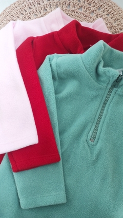 Buzo polar HOLLY rojo - Carcajada Ropa de Chicos