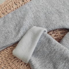 Calza frisa gris melange - comprar online