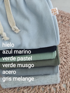 Pantalón frisa Pekin verde musgo - comprar online