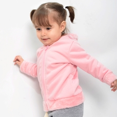 Campera París rosa