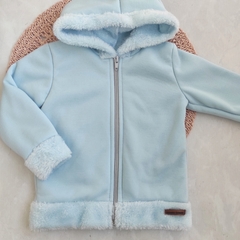 Campera París celeste - Carcajada Ropa de Chicos