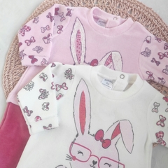 Enterito plush coneja blanco - comprar online