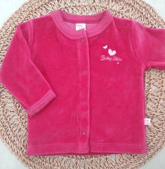 Saquito plush ROMA fucsia