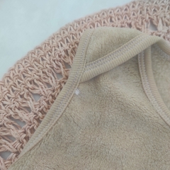 Chaleco piel BENNY dulce de leche - Carcajada Ropa de Chicos