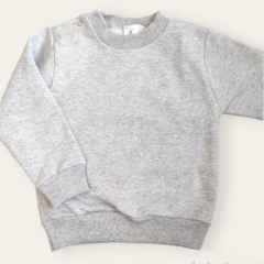 Buzo frisa PEKIN gris melange