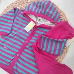 Campera algodón LUPE fucsia - comprar online