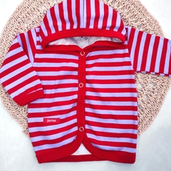 Campera algodón LUPE rojo