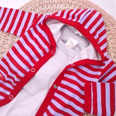 Campera algodón LUPE rojo - comprar online