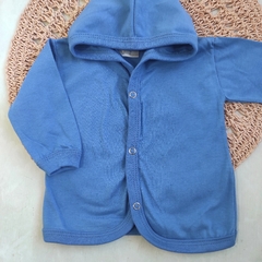 Campera algodón azul