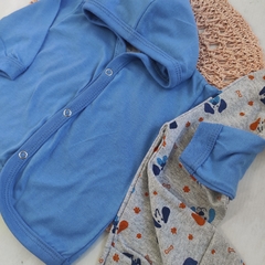 Campera algodón azul en internet