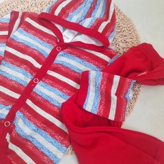 Campera algodón NOAH rojo - comprar online