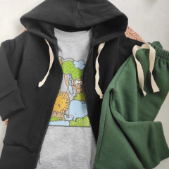 Pantalón rústico TORINO verde oliva - comprar online