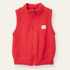 Chaleco polar FELIX rojo - comprar online