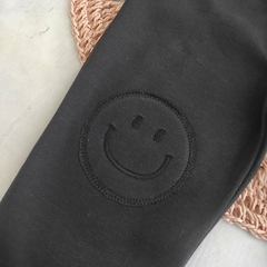 Pantalón algodón CARITAS negro - comprar online
