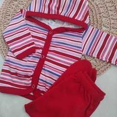 Campera algodón LIVIA Rojo - comprar online