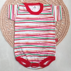 Body rayado Ambar rojo