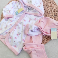 Pantalón algodón NAPOLES rosa - Carcajada Ropa de Chicos
