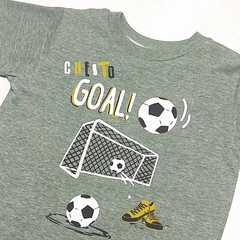 Remera FUTBOL verde - Carcajada Ropa de Chicos