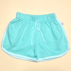 Short algodón ANDREA aqua