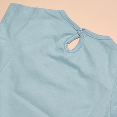 Remera LAIA menta - Carcajada Ropa de Chicos