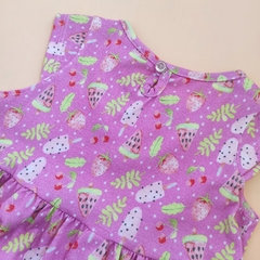 Vestido algodón sandias rosa en internet