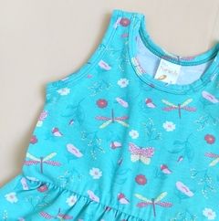 Vestido Doris aqua - comprar online