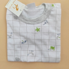 Body cuadraditos gris + de 18m