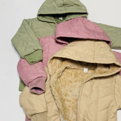 Campera TOY forrada en piel dulce de leche en internet