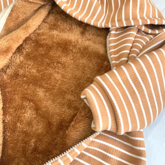 Enterito darlon rayado dulce de leche - Carcajada Ropa de Chicos