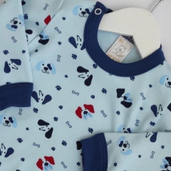 Body perritos celeste - comprar online