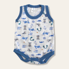Body S/M motos azul