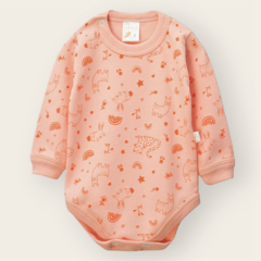 Body arcoiris rosa