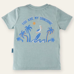 Remera BEACH espalda estampada - tienda online