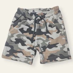 Short rústico camuflado