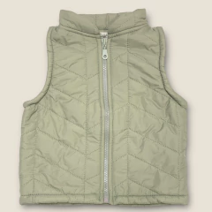 Chaleco RUSIA forrado en piel verde - Carcajada Ropa de Chicos