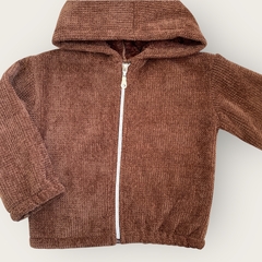 Campera chenille chocolate - comprar online