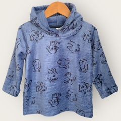 Buzo piel DOGUI azul - comprar online