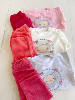 Conjunto plush Osita rosa - comprar online