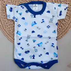 Body bomberos azul
