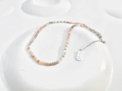 chocker Caraíva de pedra da lua em prata 2