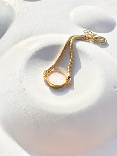pulseira Sal Grosso no banho de ouro 3